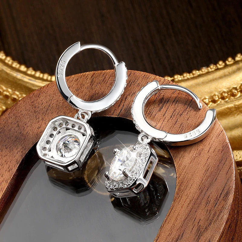 Round Solitaire Stud Earrings, 0.5ct to 3ct
