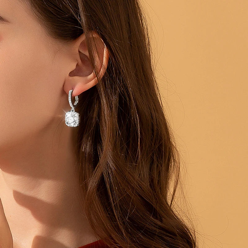 Round Solitaire Stud Earrings, 0.5ct to 3ct