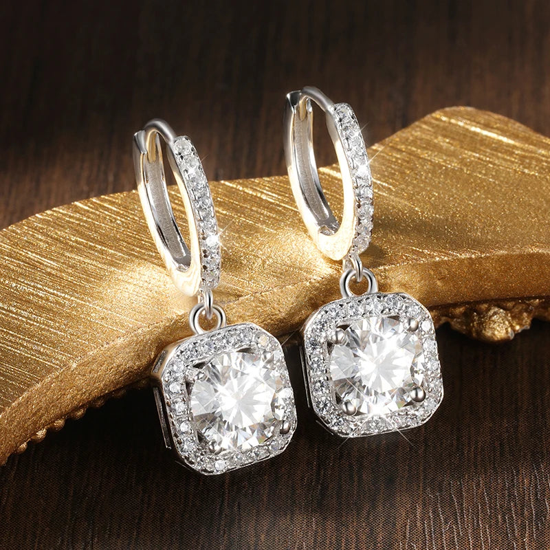 Round Solitaire Stud Earrings, 0.5ct to 3ct